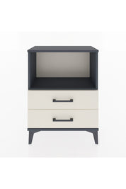 Arges Komodin 2 Çekmeceli 60x30x80 Antrasit-Aytaşı