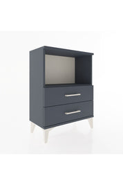 Arges Komodin 2 Çekmeceli 60x30x80 Antrasit-Antrasit