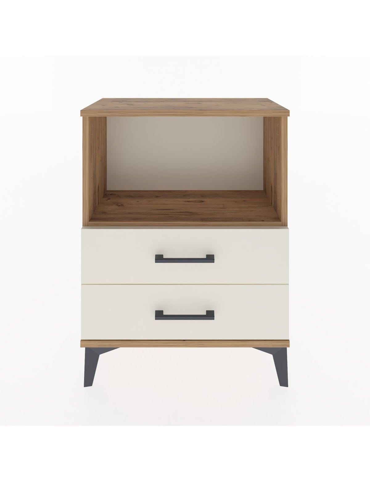 Arges Komodin 2 Çekmeceli 60x30x80 Çam-Aytaşı