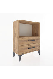 Arges Komodin 2 Çekmeceli 60x30x80 Çam-Çam