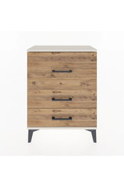 Arges Komodin Tek Raflı 2 Çekmeceli 60x30x80 Aytaşı-Çam