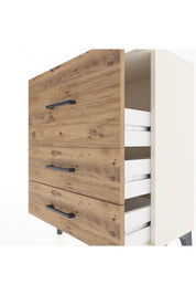 Arges Komodin Tek Raflı 2 Çekmeceli 60x30x80 Aytaşı-Çam