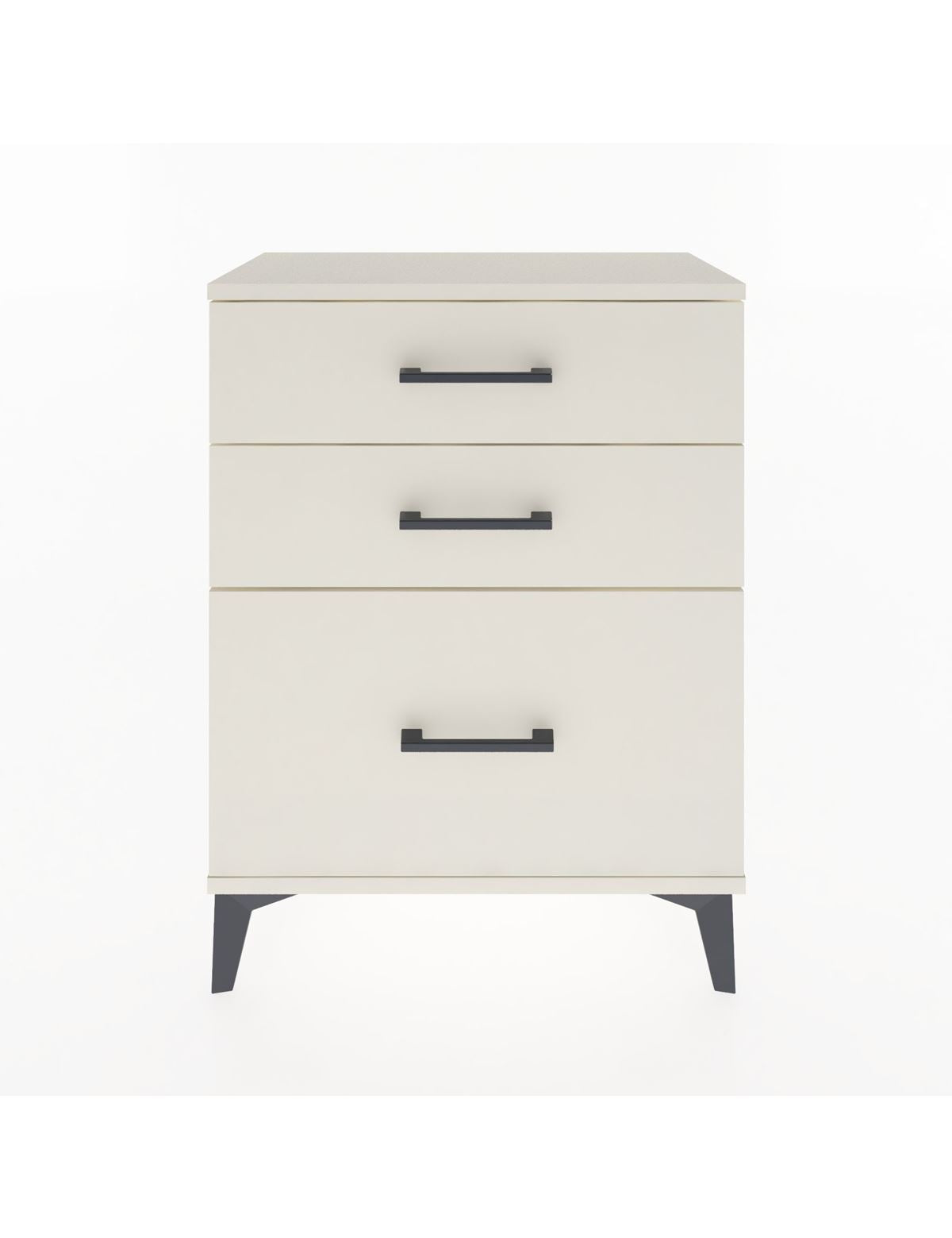 Arges Komodin 3 Çekmeceli 60x30x80 Aytaşı-Aytaşı