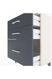 Arges Komodin 3 Çekmeceli 60x30x80 Aytaşı-Antrasit