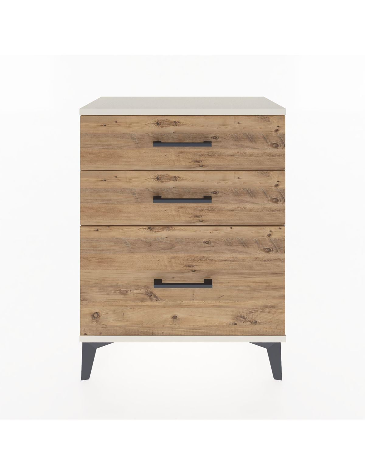 Arges Komodin 3 Çekmeceli 60x30x80 Aytaşı-Çam