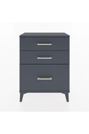 Arges Komodin 3 Çekmeceli 60x30x80 Antrasit-Antrasit