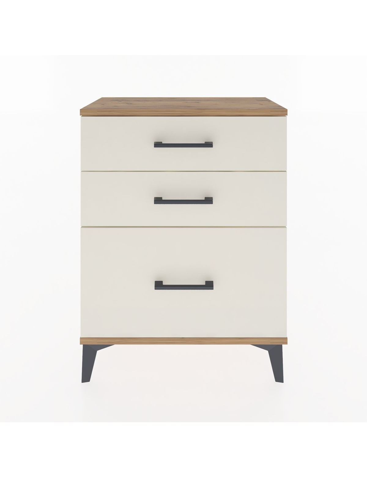 Arges Komodin 3 Çekmeceli 60x30x80 Çam-Aytaşı