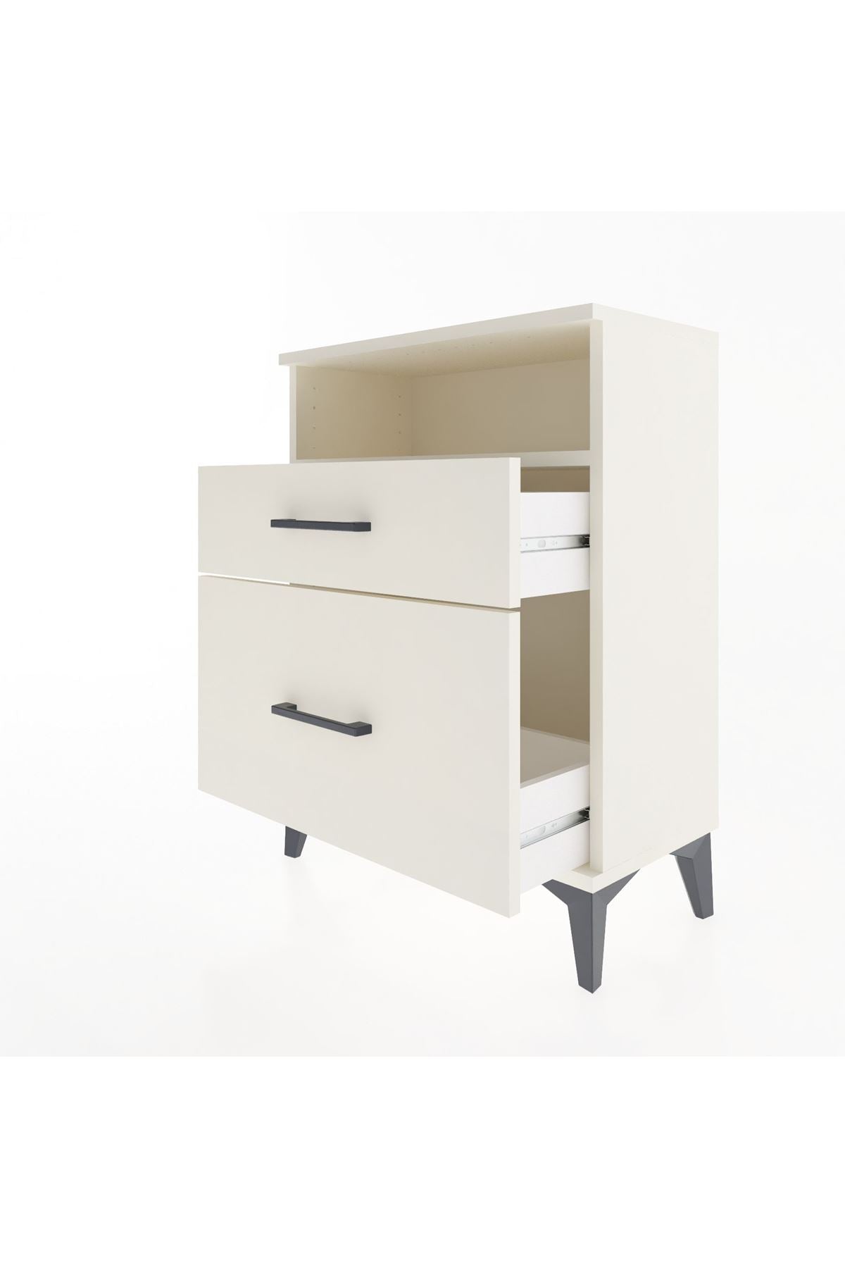 Arges Komodin 3 Çekmeceli 60x30x80 Aytaşı-Aytaşı