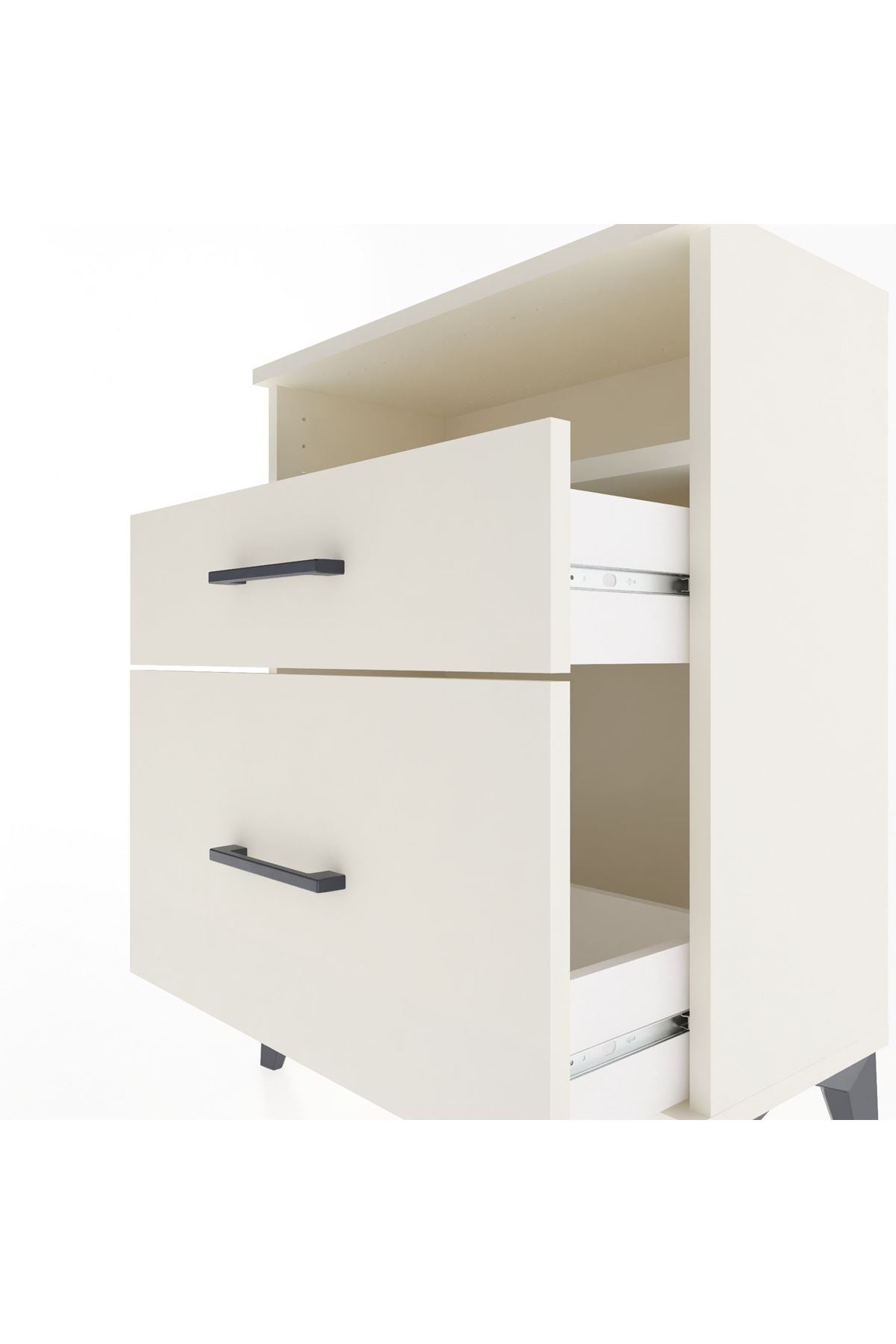 Arges Komodin 3 Çekmeceli 60x30x80 Aytaşı-Aytaşı