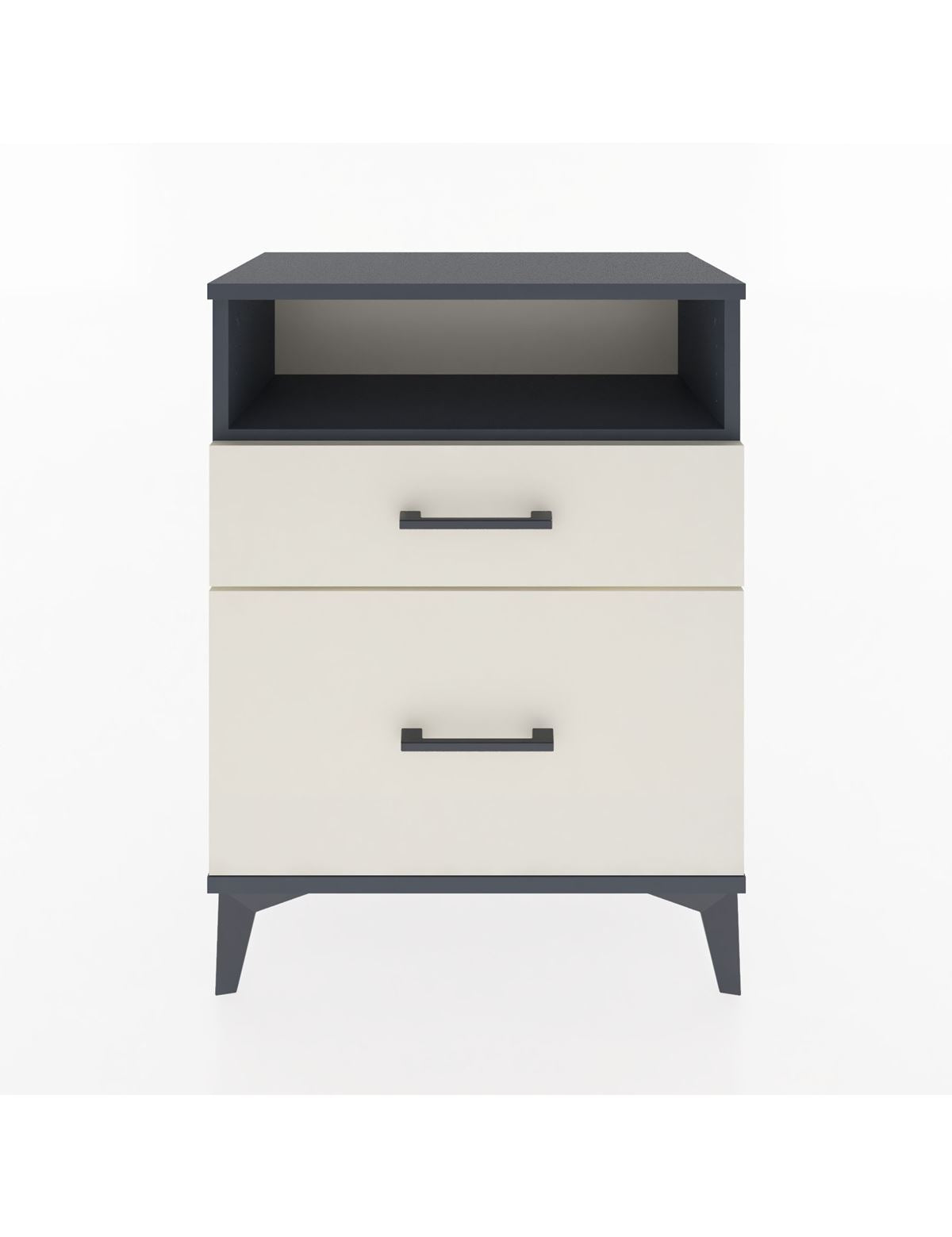 Arges Komodin 3 Çekmeceli 60x30x80 Antrasit-Aytaşı