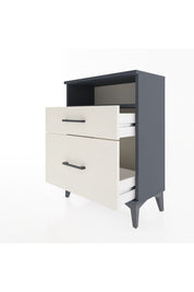 Arges Komodin 3 Çekmeceli 60x30x80 Antrasit-Aytaşı