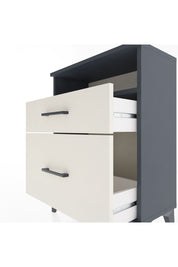 Arges Komodin 3 Çekmeceli 60x30x80 Antrasit-Aytaşı