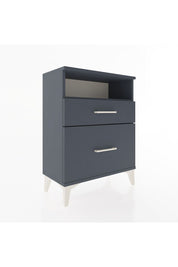 Arges Komodin 3 Çekmeceli 60x30x80 Antrasit-Antrasit