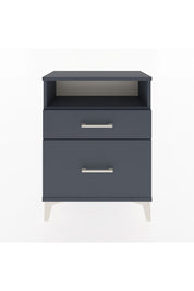 Arges Komodin 3 Çekmeceli 60x30x80 Antrasit-Antrasit