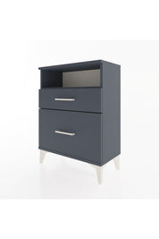 Arges Komodin 3 Çekmeceli 60x30x80 Antrasit-Antrasit