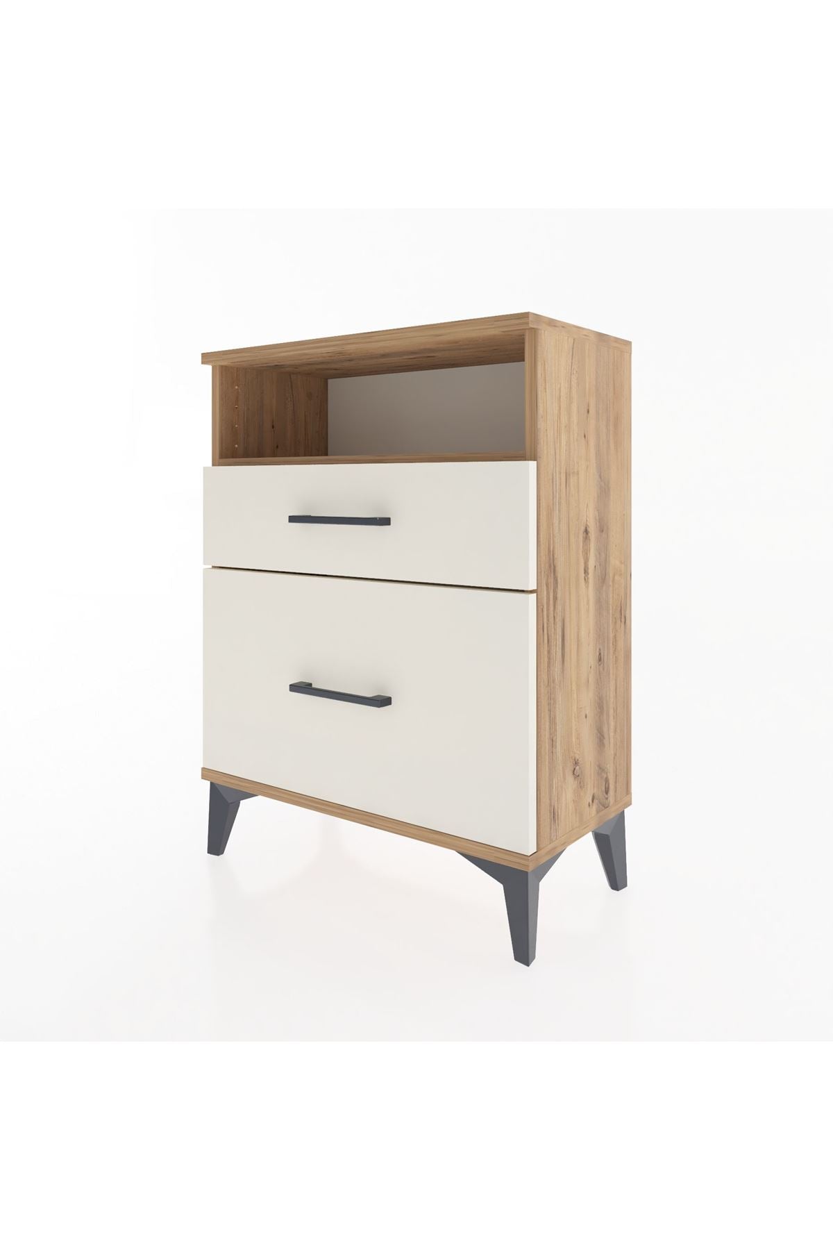 Arges Komodin 3 Çekmeceli 60x30x80 Çam-Aytaşı