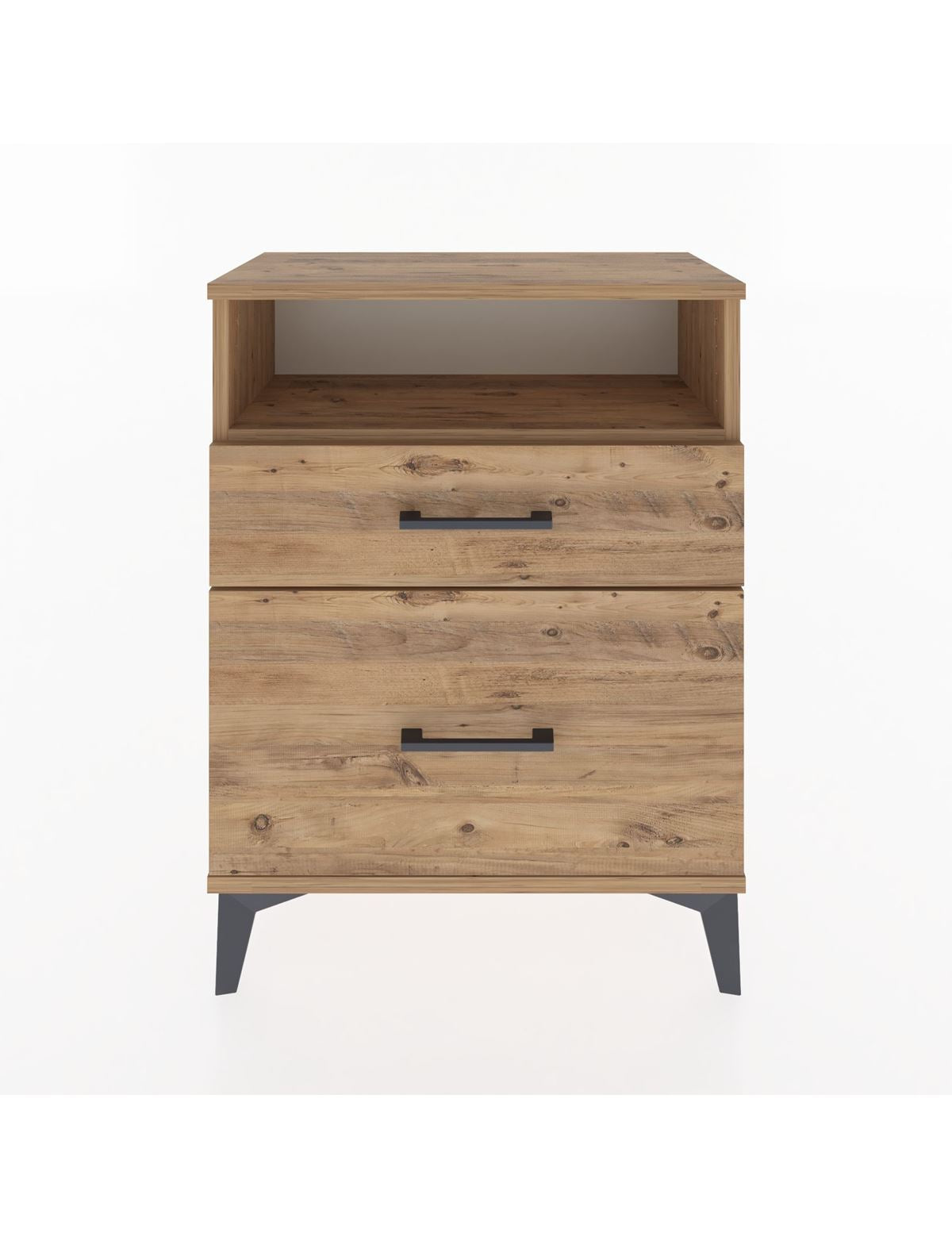 Arges Komodin 3 Çekmeceli 60x30x80 Çam-Çam