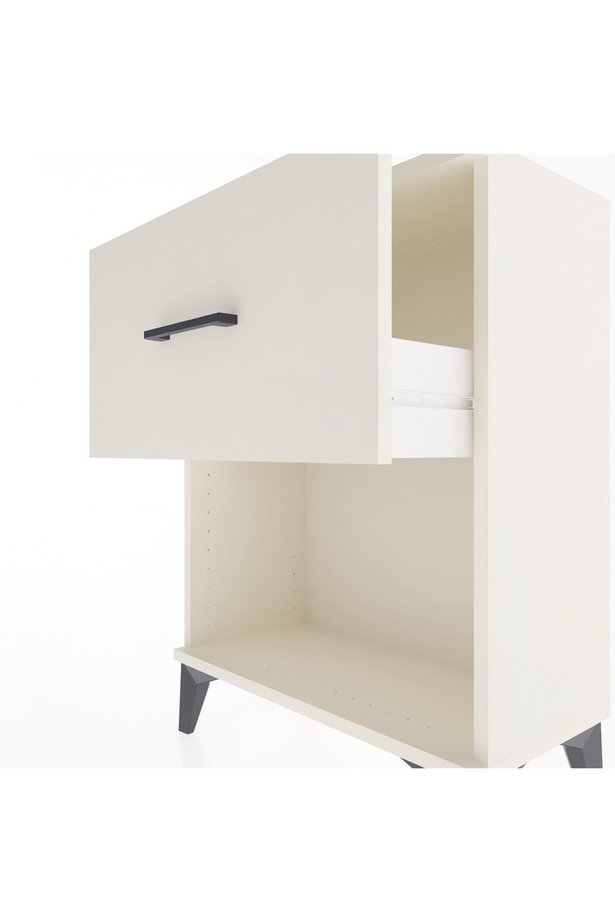 Arges Komodin 2 Çekmeceli 60x30x80 Aytaşı-Aytaşı