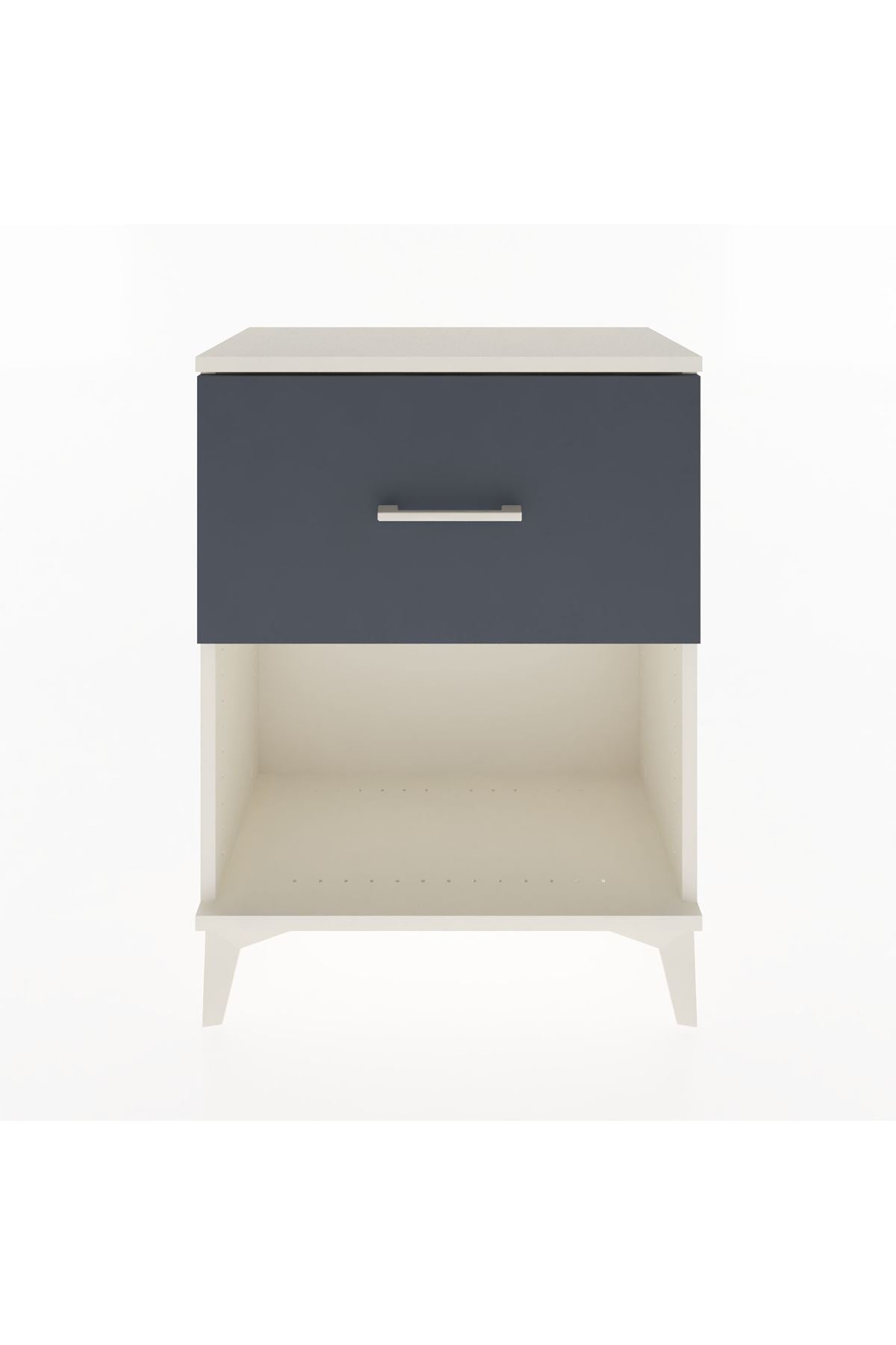 Arges Komodin 2 Çekmeceli 60x30x80 Aytaşı-Antrasit