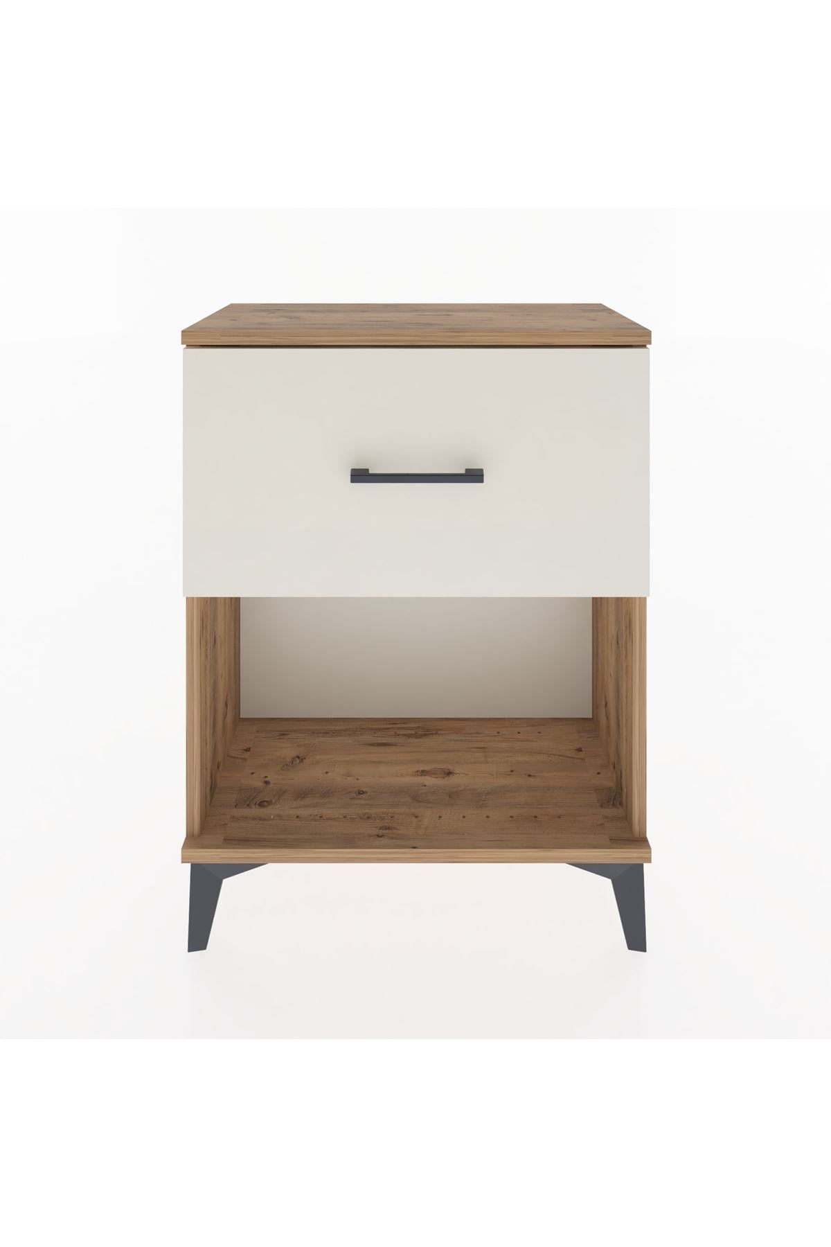 Arges Komodin 2 Çekmeceli 60x30x80 Çam-Aytaşı