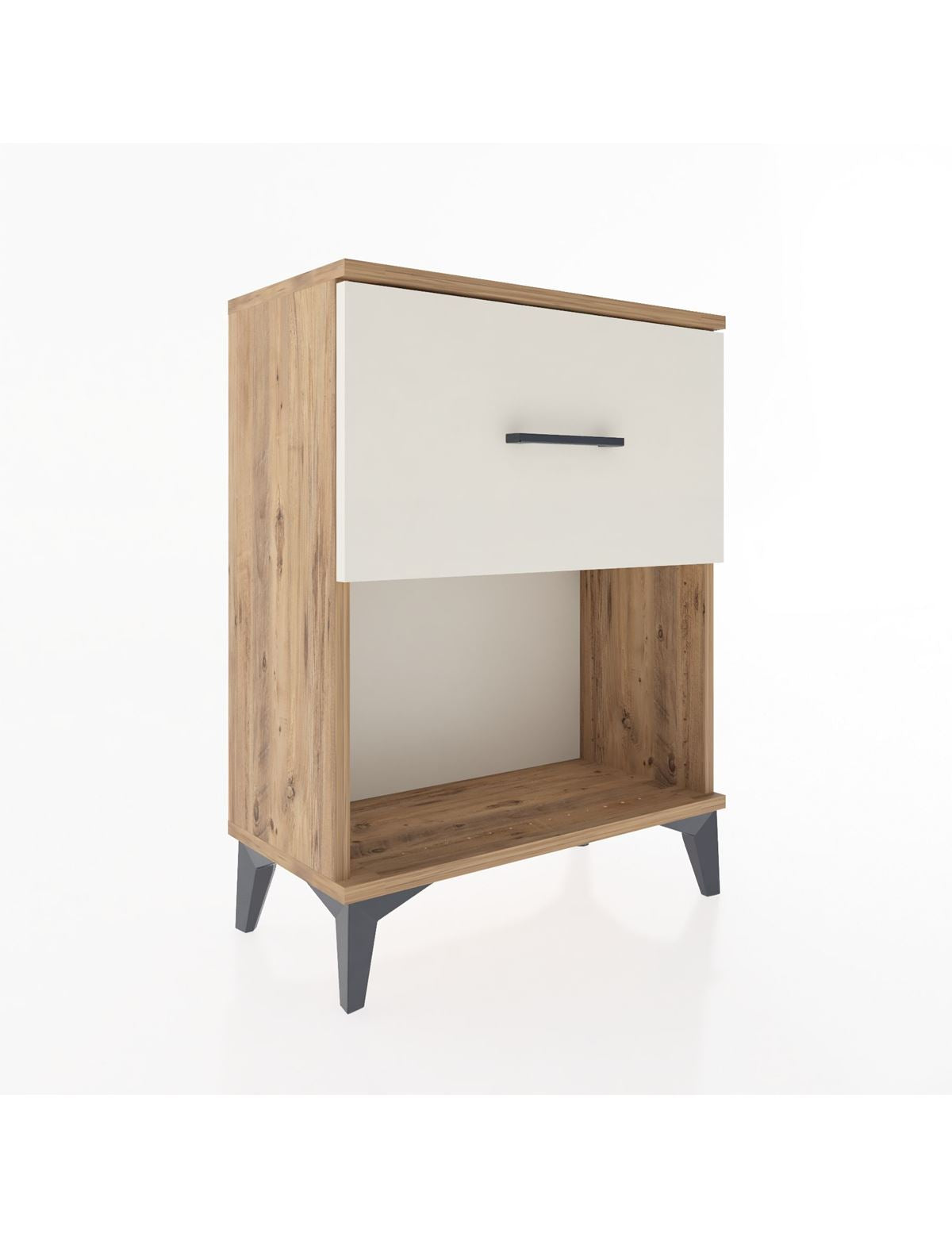 Arges Komodin 2 Çekmeceli 60x30x80 Çam-Aytaşı