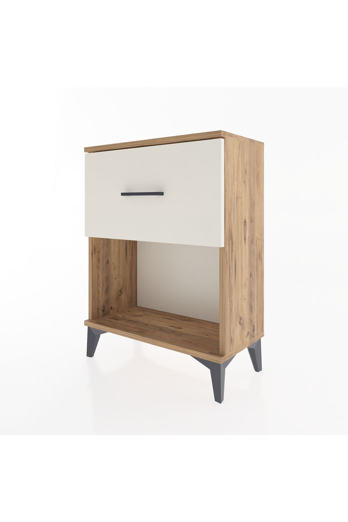 Arges Komodin 2 Çekmeceli 60x30x80 Çam-Aytaşı