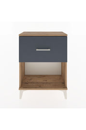 Arges Komodin 2 Çekmeceli 60x30x80 Çam-Antrasit