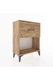 Arges Komodin 2 Çekmeceli 60x30x80 Çam-Çam