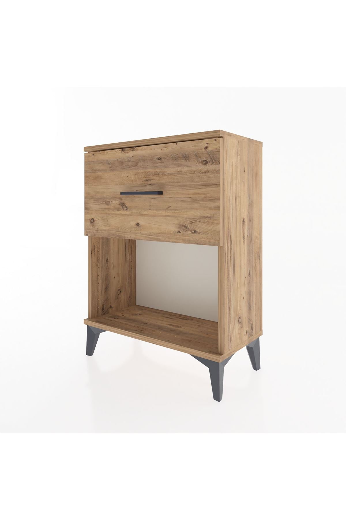 Arges Komodin 2 Çekmeceli 60x30x80 Çam-Çam