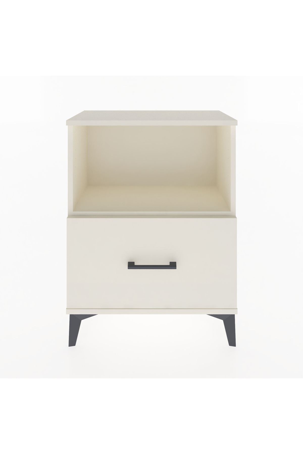 Arges Komodin Tek Çekmeceli 60x30x80 Aytaşı-Aytaşı