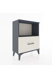 Arges Komodin Tek Çekmeceli 60x30x80 Antrasit-Aytaşı