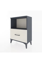 Arges Komodin Tek Çekmeceli 60x30x80 Antrasit-Aytaşı