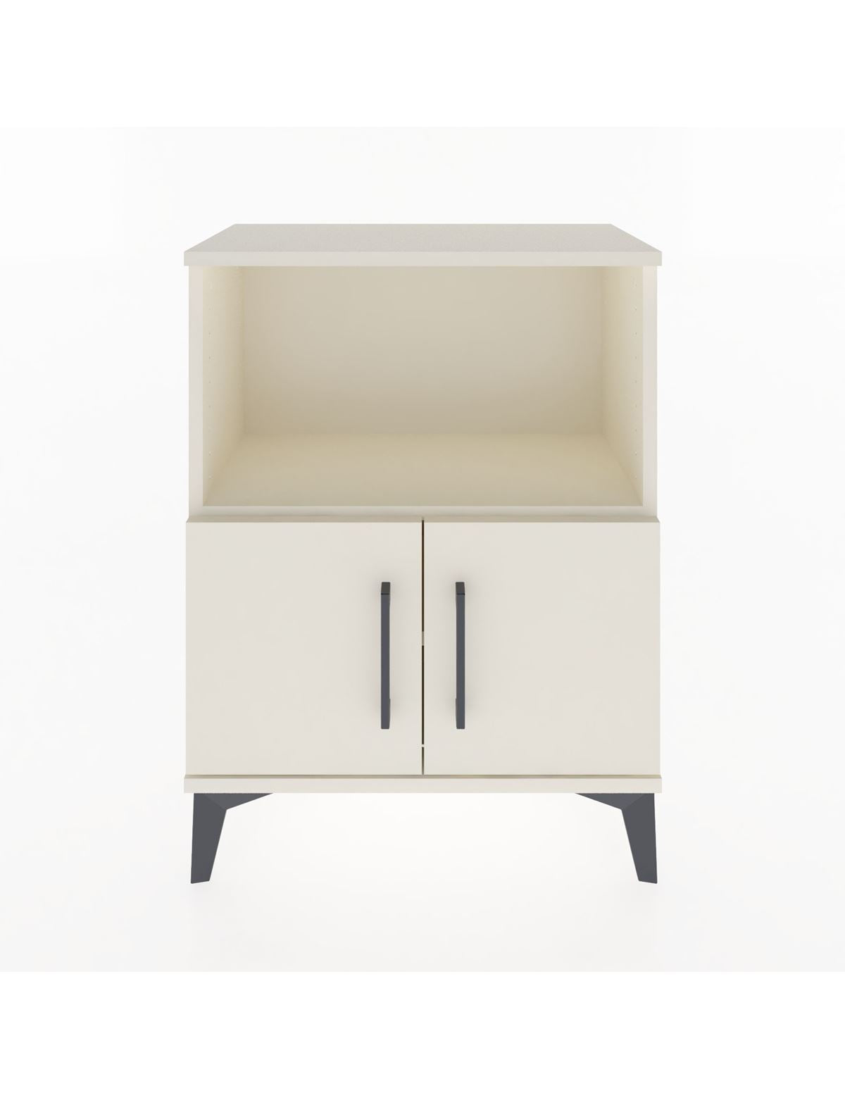 Arges Komodin Tek Raflı Tek Çekmeceli 60x30x80 Aytaşı-Aytaşı