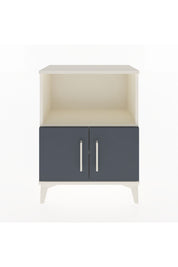 Arges Komodin Tek Raflı Tek Çekmeceli 60x30x80 Aytaşı-Antrasit