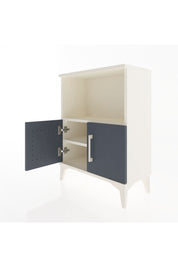 Arges Komodin Tek Raflı Tek Çekmeceli 60x30x80 Aytaşı-Antrasit