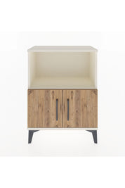 Arges Komodin Tek Raflı Tek Çekmeceli 60x30x80 Aytaşı-Çam