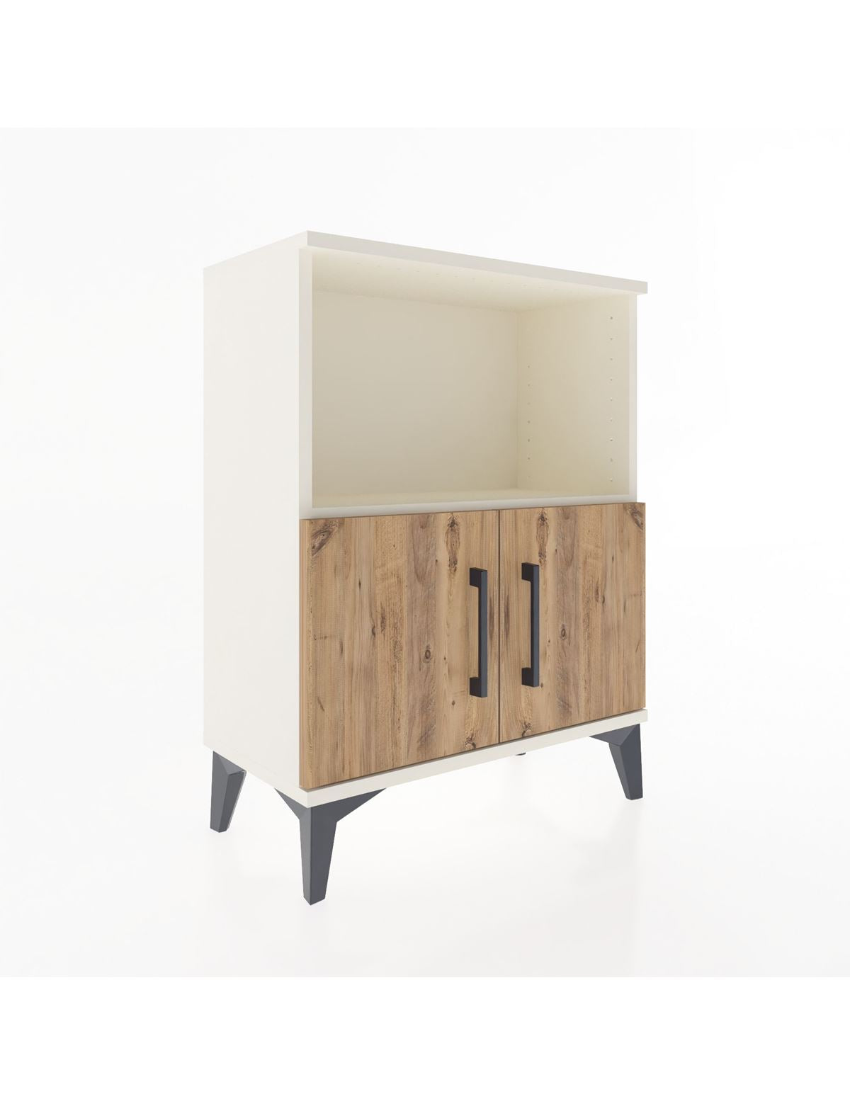 Arges Komodin Tek Raflı Tek Çekmeceli 60x30x80 Aytaşı-Çam