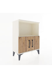 Arges Komodin Tek Raflı Tek Çekmeceli 60x30x80 Aytaşı-Çam