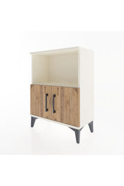 Arges Komodin Tek Raflı Tek Çekmeceli 60x30x80 Aytaşı-Çam