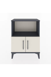 Arges Komodin Tek Raflı Tek Çekmeceli 60x30x80 Antrasit-Aytaşı