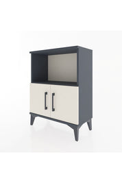 Arges Komodin Tek Raflı Tek Çekmeceli 60x30x80 Antrasit-Aytaşı