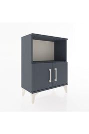 Arges Komodin Tek Raflı Tek Çekmeceli 60x30x80 Antrasit-Antrasit