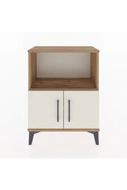 Arges Komodin Tek Raflı Tek Çekmeceli 60x30x80 Çam-Aytaşı