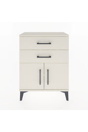 Arges Komodin 2 Raflı 2 Kapaklı 60x30x80 Aytaşı-Aytaşı