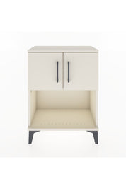 Arges Komodin 2 Raflı 2 Çekmeceli 2 Kapaklı 60x30x80 Aytaşı-Aytaşı