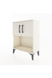 Arges Komodin 2 Raflı 2 Çekmeceli 2 Kapaklı 60x30x80 Aytaşı-Aytaşı