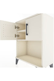 Arges Komodin 2 Raflı 2 Çekmeceli 2 Kapaklı 60x30x80 Aytaşı-Aytaşı