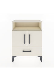 Arges Komodin 2 Raflı 2 Kapaklı 60x30x80 Aytaşı-Aytaşı