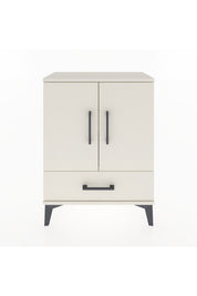 Arges Komodin 2 Raflı Tek Çekmeceli 2 Kapaklı 60x30x80 Aytaşı-Aytaşı