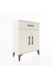 Arges Komodin 2 Raflı Tek Çekmeceli Tek Kapaklı 60x30x80 Aytaşı-Aytaşı